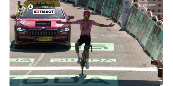 La Prima Squadra EF Education vince la 17a tappa del Tour de France La Prima Squadra EF Education vince la 17a tappa del Tour de France